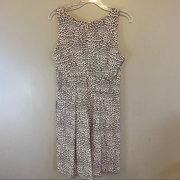 Banana Republic Animal Print Dress size 10 - Picture 2 of 5